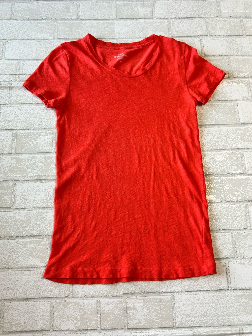 J. Crew Vintage Cotton Short-Sleeve Crew Neck Tee